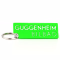 Günstige Kunststoff KeyChain neue Double Sided Custom Logo Pvc und Metall Schlüsselbund in Masse